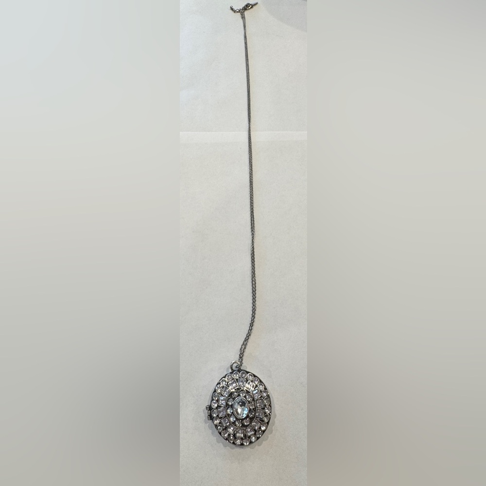 New York & Company Silver Pendant Necklace